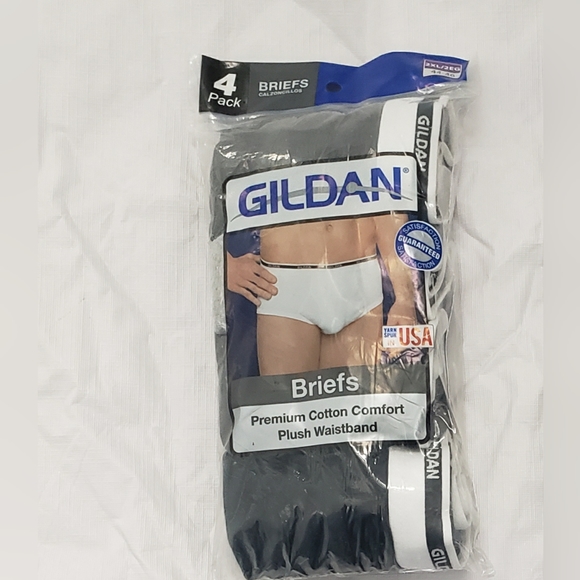 NWT Gildan 4-Pack Briefs - Picture 2 of 3